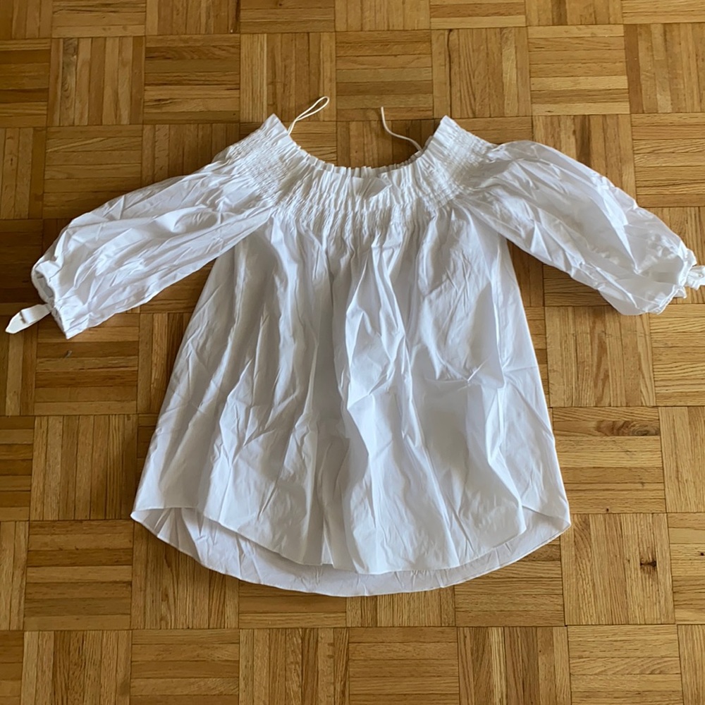 Caroline Constas off the shoulder tunic